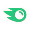 “Green abstract speed icon with a clock symbol, representing fast performance, efficiency, and quick delivery.”